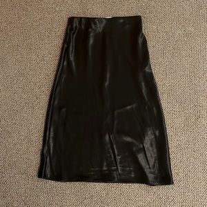 Satin skirt